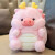 迪卡梦可爱龙猪公仔创意小猪玩偶毛绒玩具女生床上抱枕安抚娃娃生日礼物 黄色 30厘米