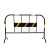 希万辉 铁马护栏施工围栏围挡交通设施B 20件起拍1*1.5m黑底黄膜款带板