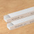 讯浦 线槽明装走线PVC绝缘阻燃线槽 纯白加厚材质 100*60 1米/根 10米起售 XP-XC70