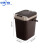 中环力安【棕色10升+配件】塑料茶渣过滤垃圾桶ZHLA-8265