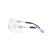 代尔塔 101115 舒适型安全眼镜聚碳酸酯透明防雾防冲击防刮擦护目镜PC镜片防护 1副装