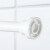 北欧宜家BOTAREN博塔仁浴帘杆免打孔伸缩杆浴室撑杆现代简约 白色 70-120厘米