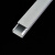 祥利恒铝合金电线槽网线穿墙面金属线槽 10 20 30 40 50 60 加厚 规格50*25mm