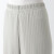 无印良品（MUJI）女式 宽罗纹 长款裤 裤子长裤休闲裤 阔腿裤 睡裤 FD1IOC3A 淡黄色 XL(165/74A)