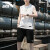 安踏（ANTA）运动套装男背心短裤休闲学生篮球跑步速干夏季新款透气两件套 -3纯净白 XL