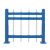 益宙 铝艺小区院子围墙栅栏锌钢护栏铝合金围栏别墅庭院铁艺室外栏杆 黑色/3m【1.8米高】
