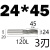 K30YG8镶硬质合金钨钢直柄螺旋立铣刀焊接铣刀10 20 25 30 32 40 24*45