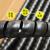 举山 螺旋缠绕管 ZRC8 内径8mm 黑色 1米 PP材质 加厚线缆保护套管