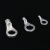 定制适用欧式OT1-4冷压端子1.5 2.5-3 5 6 8 10 圆型裸铜线鼻子焊口接线耳 OT4-6 100个 4平分线-6MM孔
