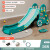 亲贝淘儿童滑滑梯宝宝家用室内小型游乐场玩具可折叠滑梯儿童生日礼物 卡通车单滑梯绿色