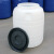 龙程立式圆形水桶桶带盖吹塑大号储水罐洗车桶水塔密封发酵桶定制 200L立式塑料圆形吨桶