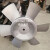 适用于HTF消防高温排烟风机叶轮叶片 钢制扇叶碳钢风叶 风机配件 5#(直径500mm)