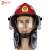 江波 3C认证消防头盔 韩式防护头盔14款消防员灭火防护头盔(红色款)	