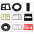 普力捷  60度黑色EVA泡棉材料cos道具模型制作eva泡沫板包装内衬盒定制 1米*0.5米*8毫米【60度黑色】