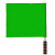 曼睩绿色信号旗巡边指挥旗交通警示旗铁路信号发令旗可定制Q-2362