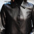 欧迪鸟品牌女装皮衣女2020秋季新品绵羊皮风衣外套修身简约时尚中长款 黑色 M