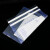 海斯迪克 塑料物证封装袋 PVC仓库车间自封袋 （10个）中号 32*21.5cm H-114