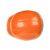 代尔塔102018ABS绝缘安全帽(顶) 橙色 1顶 