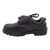 耐呗斯（NABES）黑色低帮钢头钢底二层皮防静电安全单鞋 36码