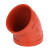 美消 消防管件 防锈漆面 球墨铸铁同径 45°弯头 外径89 DN80