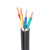 竹江 电线电缆 国标铜芯5芯户外电缆线硬线工程电力电缆 YJV5*25平方 1米