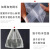 金固牢 KCAA-163 白色加厚塑料袋垃圾袋 背心式手提清洁袋 20*32cm 200只(小号)3丝