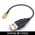SMA母SMA公BNC母头BNC公头转数据线USB公头连接线Q9转接线 BNC公转USB公 8m