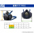 SHIGEMATSU日本重松制作所TW02S 防毒面具 防尘口罩 工业防粉尘电焊煤矿装修喷漆防农药化工消毒用 02S主体+T/OV防有机气体1对+R2N防尘2片