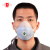 硅胶可清洗口罩 防工业粉尘打磨防灰尘面具  骑行防雾霾PM2.5防护 硅胶口罩一个