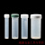 比色无硼电热管定量瓶50ml塑料PP消解管带盖刻度量筒 进口定量瓶50ml(无垫片)
