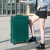 包时尚万向轮拉杆箱旅行箱登机箱 PVC拉链款 20英寸绿色