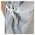 筑采 围裙TPU环保皮套袖防水30丝白色围裙+袖套1件