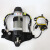 仁聚益正压式空气呼吸器面罩 黄色呼吸器配件 全面罩  面罩加罐头 法式巴固款面罩+供气阀