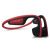 YNGFN 轻奢无线蓝牙运动耳机头戴式骨传导防水长续航耳机适用苹果安卓 红色 标配