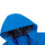 立采 冲锋衣 蓝色 XXL  工作服 纯色 秋冬季 防风 防水 加厚外套 广告衫 快递服 1件价