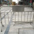 安路冠 不锈钢铁马护栏市政隔离栏可移动防撞围栏交通设施道路公路施工围挡 32*120*150cm