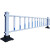栏杆活动 防撞公路围栏锌钢活动护栏交通设施道路隔离活动3 1.2米高市政护栏一米