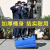 南京苏州垃圾分类垃圾桶带盖大号商用240L升公共场合小区户外环卫 120L-A带轮桶 蓝色-可回收物【南京版】