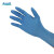 安思尔（Ansell）447X一次性丁腈橡胶手套 无粉加厚乳胶餐饮检查防护  蓝色 L 现货 