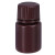 工业级30ml毫升塑料瓶广口瓶加厚避光酵素瓶实验室试剂溶剂瓶分装瓶透明棕色 30ml-棕色（1个装）hdpe材质