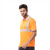 安大叔 JJ-E773 荧光橙 短袖 Polo反 光T恤 3M安视透气反光材料 涤纶鸟眼透气面料 定做 M码 1件