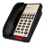 酒店专用电话机客房宾馆logo卡纸办公商务座机一键拨号免电池定制 黑色(29003)