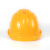 诺坎普国标abs安全帽内置风扇工地电风扇帽可充电空调太阳能遮阳防晒夏 国标双风道标准版-黄色9500