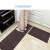地毯地垫入户门脚垫客厅厨房卧室走廊吸水防滑商用会场 条纹灰色 120#170厘米
