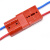 电动叉车蓄电池充电插头电瓶连接器50a175a350a电源插件器 红色175A(2只端子一个胶壳)