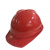 abs安全帽透气工地防砸加厚建筑工程高强度领导国标监理施工电力 加厚ABS透气款-红色