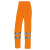 代尔塔 分体式雨衣套装407400 反光条荧光款 PVC涂层 橙色 M 1件