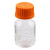 PYREXR螺口试剂瓶 (带橙色盖)1-4994-01PYREX/康宁硼硅酸玻璃制耐热性耐药性好 橙色盖	GL-32