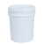 筑华工品 白色塑料桶 一个价 高58CM*直径38CM