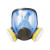 盾守 6800防毒全面罩套装 呼吸器化工毒气消防打农药喷漆防毒面具 橡胶面具7件套7号滤毒盒 （计量单位：套）
